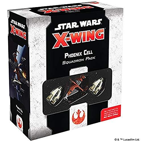  Fantasy Flight Games Star Wars X-Wing 2nd Edition Miniatures Game Phoenix Cell SQUADRON PACK Strategy Game for Adults and Teens Ages 14+ 2 Players Average Playtime 45 Minutes Made by Atomic Mass Games