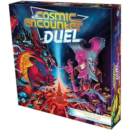  Cosmic Encounter Duel Board Game Strategy Game Sci-Fi Exploration Game for Adults and Teens Ages 14+ 2 Players Average Playtime 30-45 Minutes Made by Fantasy Flight Games