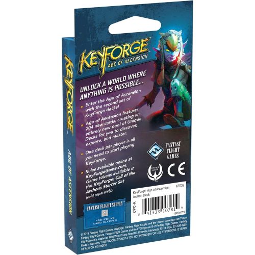  Fantasy Flight Games KF03 KeyForge: Age of Ascension Display Board Game
