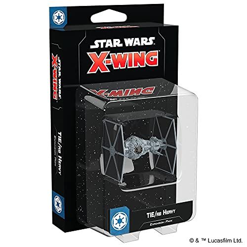  Fantasy Flight Games Star Wars X-Wing 2nd Edition Miniatures Game TIE/rb Heavy EXPANSION PACK Strategy Game for Adults and Teens Ages 14+ 2 Players Average Playtime 45 Minutes Made by Atomic Mass Games
