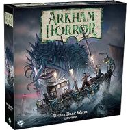 Fantasy Flight Games Arkham Horror 3rd Edition Under Dark Waves Board Game Expansion Mystery Game Cooperative Board Game for Adults Ages 14+ 1-6 Players Average Playtime 2-3 Hours Made by Fantasy Fligh