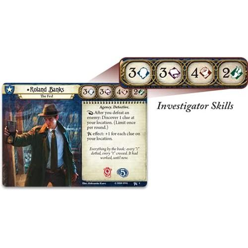  Fantasy Flight Games Arkham Horror The Card Game Revised Core Set Horror Game Mystery Game Cooperative Card Games for Adults and Teens Ages 14+ 1-4 Players Avg. Playtime 1-2 Hours Made by Fantasy Fligh