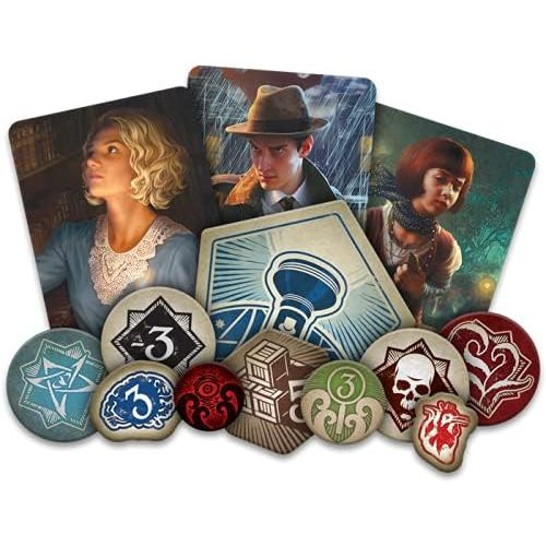  Fantasy Flight Games Arkham Horror The Card Game Revised Core Set Horror Game Mystery Game Cooperative Card Games for Adults and Teens Ages 14+ 1-4 Players Avg. Playtime 1-2 Hours Made by Fantasy Fligh