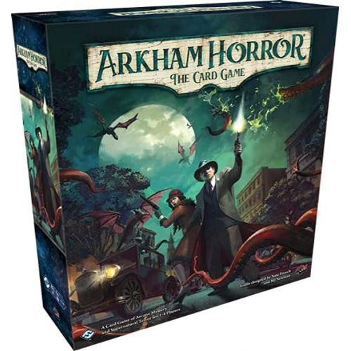  Fantasy Flight Games Arkham Horror The Card Game Revised Core Set Horror Game Mystery Game Cooperative Card Games for Adults and Teens Ages 14+ 1-4 Players Avg. Playtime 1-2 Hours Made by Fantasy Fligh