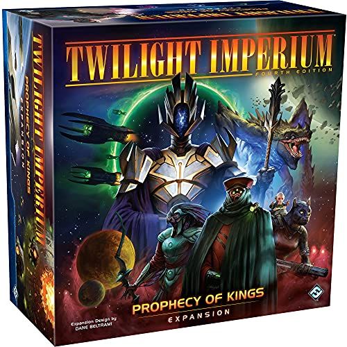  Fantasy Flight Games Twilight Imperium 4th Edition Board Game Prophecy of Kings Expansion Strategy Board Game for Adults and Teens Ages 14+ 3-8 Players Average Playtime 4-8 Hours M