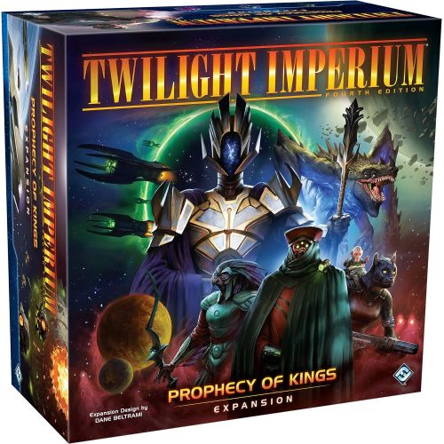  Fantasy Flight Games Twilight Imperium 4th Edition Board Game Prophecy of Kings Expansion Strategy Board Game for Adults and Teens Ages 14+ 3-8 Players Average Playtime 4-8 Hours M