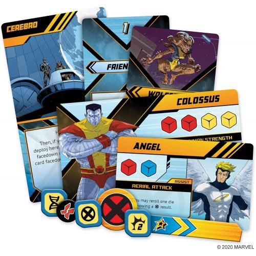  Fantasy Flight Games X-Men: Mutant Insurrection - Cooperative, Dice Game Featuring Iconic Marvel Characters