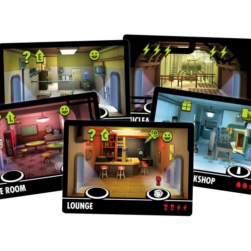  Fantasy Flight Games Fallout Shelter The Board Game (Base) Strategy Board Game Apocalyptic Adventure Game for Adults and Teens Ages 14+ 2-4 Players Average Playtime 60-90 Minutes Made by Fantasy Flight