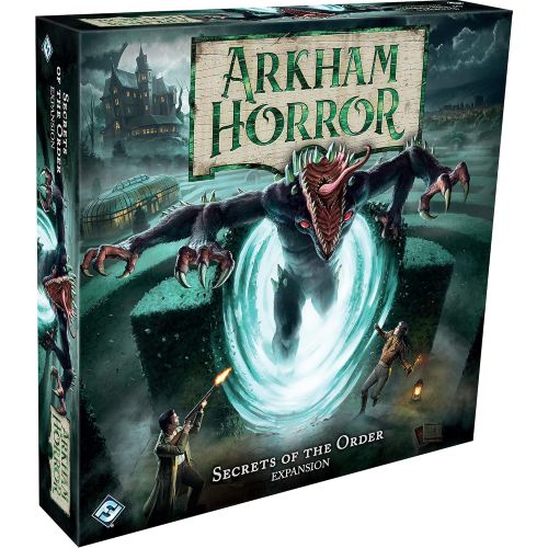  Fantasy Flight Games Arkham Horror: The Board Game - Secrets of The Order Horror Game Strategy Game Lovecraft Game Ages 14+ for 2 or More Players Average Playtime 2 ? 3 Hours Made by Fantasy Flight Gam