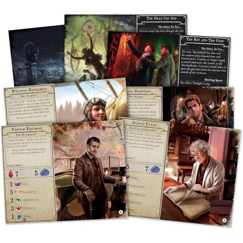  Fantasy Flight Games Arkham Horror: The Board Game - Secrets of The Order Horror Game Strategy Game Lovecraft Game Ages 14+ for 2 or More Players Average Playtime 2 ? 3 Hours Made by Fantasy Flight Gam