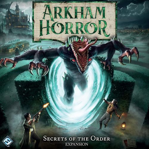  Fantasy Flight Games Arkham Horror: The Board Game - Secrets of The Order Horror Game Strategy Game Lovecraft Game Ages 14+ for 2 or More Players Average Playtime 2 ? 3 Hours Made by Fantasy Flight Gam