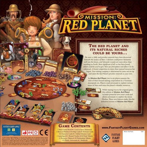  Fantasy Flight Games Mission: Red Planet