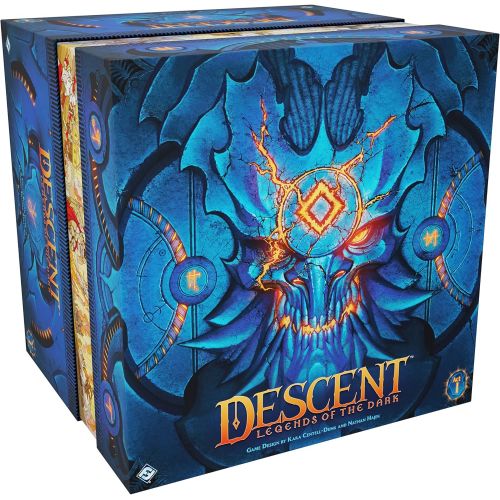  Fantasy Flight Games Descent Legends of The Dark Board Game RPG Board Game Cooperative Board Game Strategy Board Game Ages 14 and up 1 to 4 Players Average Playtime 3-4 Hours Made by Fantasy Flight Gam