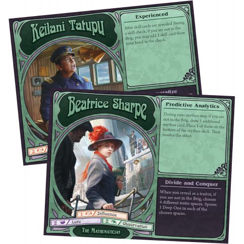  Unfathomable Strategy Game for Teens and Adults Arkham Horror Game Hidden Traitor Board Game Ages 14+ 3-6 Players Average Playtime 120-240 Minutes Made by Fantasy Flight Games