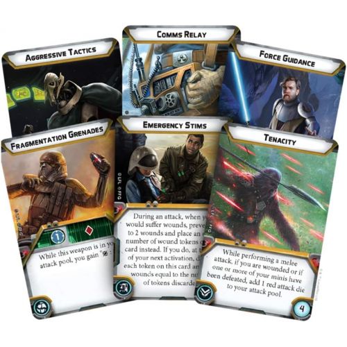  Fantasy Flight Games Star Wars Legion Upgrade Card Pack Expansion Two Player Battle Game Miniatures Game Strategy Game for Adults and Teens Ages 14+ Average Playtime 3 Hours Made by Atomic Mass Games