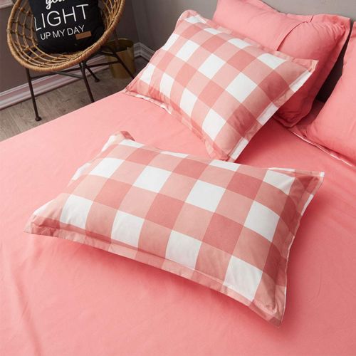  Fantasy Star Girl Style Love Rabbit Comforter Bedding Set, Print 4 Piece Home Decoration Soft Duvet Cover Set, Include 1 Flat Sheet 1 Duvet Cover and 2 Pillow Cases