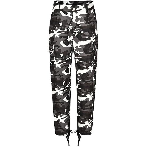  [아마존베스트]Fanteecy Cargo Pants, Women High Waist Lounge Harem Pants Teen Girls Fashion Loose Relaxed Fit Jogger Pant Sports Sweatpant