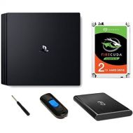 Fantom Drives PS4 Hard Drive Upgrade Kit with 2 TB Ultra Speed Seagate Firecuda Gaming SSHD (SSD+Hard Drive) 5 Year Warranty