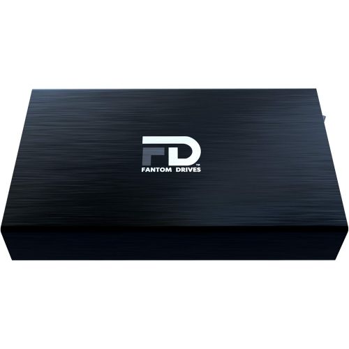  FD 6TB 7200RPM External Hard Drive - USB 3.2 Gen 1 - 5Gbps & eSATA - GForce 3 Aluminum - Black - Compatible with Mac/Windows/PS4/Xbox (GFP6000EU3) by Fantom Drives