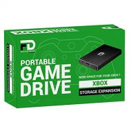 FD 4TB Xbox Portable Hard Drive - USB 3.2 Gen 1-5Gbps - Aluminum - Black - Compatible with Xbox One, Xbox One S, Xbox One X (XB-4TB-PGD) by Fantom Drives