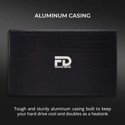  Fantom Drives 2TB Hard Drive Upgrade Kit 2 for Sony PlayStation 4, PS4 Slim, and PS4 Pro