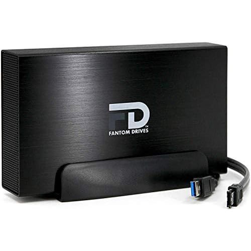  FD 6TB DVR Expander External Hard Drive - USB 3.0 & eSATA (Comes with Both USB and eSATA Cable) - Supports DirecTv, Arris and More, Black (DVR6KEUB) by Fantom Drives