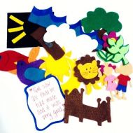 FarAboveRubiesShop Creation Story Felt Storyboard 7 Days**Sunday School/Homeschool**