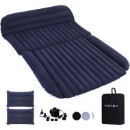 Farasla Inflatable SUV Air Mattress with Inflatable Pillows, Storage Bag, Electric Pump, Repair Kits