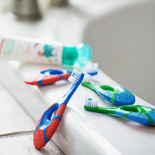  [아마존베스트]Farber Baby Toothbrush & Toddler Toothbrush For 0-2 Years Old | BPA Free with Baby Toothpaste...