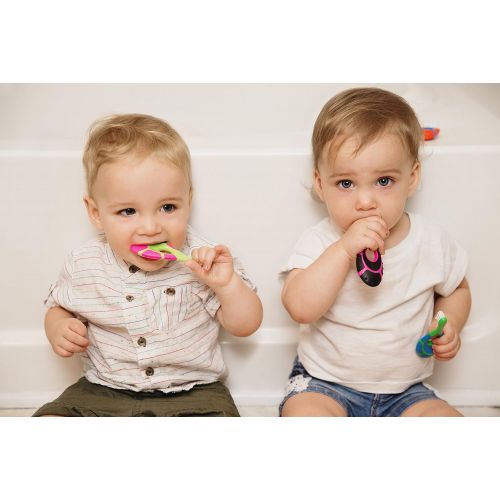  [아마존베스트]Farber Baby Toothbrush & Toddler Toothbrush For 0-2 Years Old | BPA Free with Baby Toothpaste...