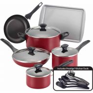 Farberware Dishwasher Safe Nonstick 15-Piece Cookware Set