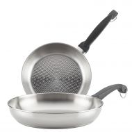 Farberware ClassicTraditions ProSear Stainless Steel Skillets, Twin Pack