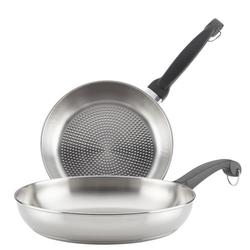  Farberware ClassicTraditions ProSear Stainless Steel Skillets, Twin Pack