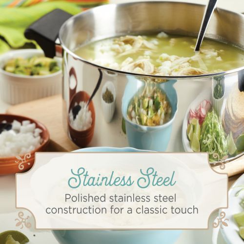  Farberware Classic Traditions Stainless Steel Stack N Steam Covered Saucepot and Steamer, 3-Quart
