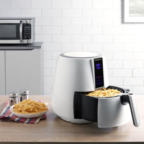  Farberware 3.2-Quart Digital Oil-Less Fryer, White