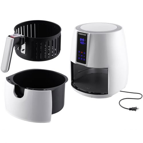  Farberware 3.2-Quart Digital Oil-Less Fryer, Black