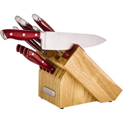  Farberware Edgekeeper 15-Piece Forged Triple-Riveted Knife Set