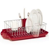 Farberware Professional Red 3-piece Dish Rack Set by Farberware