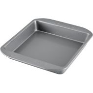 Farberware Nonstick Bakeware Nonstick Baking Pan / Nonstick Cake Pan, Square - 9 Inch, Gray