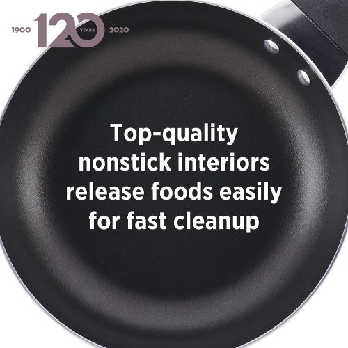  [아마존베스트]Farberware 21949 Dishwasher Safe Nonstick Fry Pan Skillet Set, 8 Inch and 10 Inch, Copper