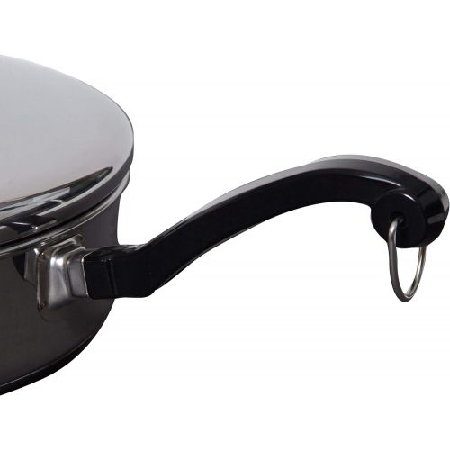  Farberware Classic Stainless Steel Sauce Pan/Saucepan with Lid, 1 Quart, Silver,50000