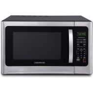 [아마존베스트]Farberware Professional FMO12AHTBKE 1.2 Cu. Ft. 1100-Watt Microwave Oven With Smart Sensor Cooking and LED Lighting, Brushed Stainless Steel