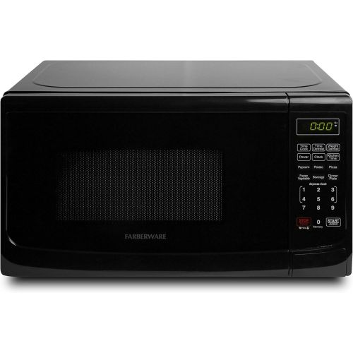  [아마존베스트]Farberware Classic FMO07ABTBKA 0.7 Cu. Ft. 700-Watt Microwave Oven with LED Lighting, Black