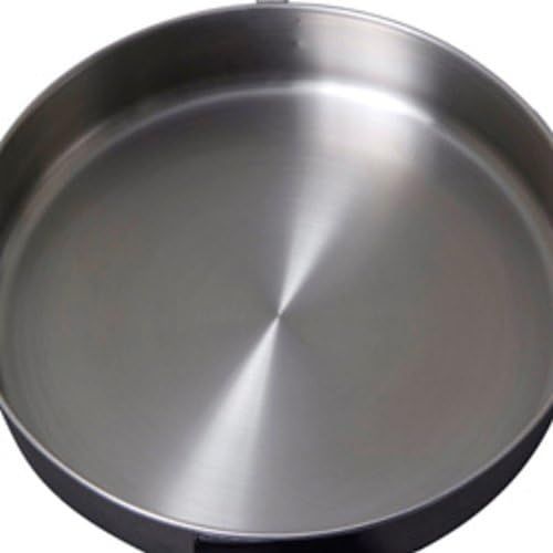  Farberware Classic Stainless Steel Saute Fry Pan with Lid, 2.75 Quart, Silver