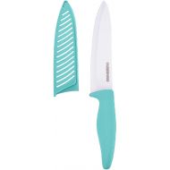 Farberware Ceramic Chef Knife, 6-inch, Aqua