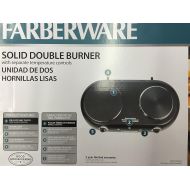 /Farberware Black Double Burner