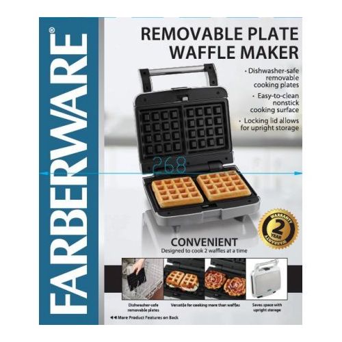  Farberware Removable Plate Waffle Maker