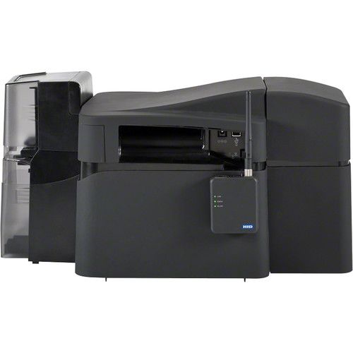  Fargo DTC4500e Dual-Sided ID Card Printer with Same-Side Hopper & Locking Hoppers
