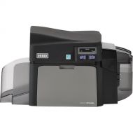Fargo DTC4250e Single-Sided ID Card Printer with Same-Side Input/Output Card Hopper, (Magnetic Stripe Encoder)
