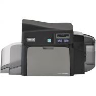 Fargo DTC4250e Single-Sided ID Card Printer with Same-Side Input/Output Card Hopper,